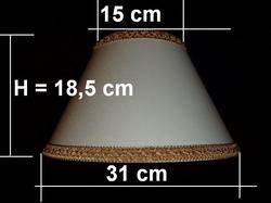 Lampenschirm A554A - Ø ca. 31 cm 